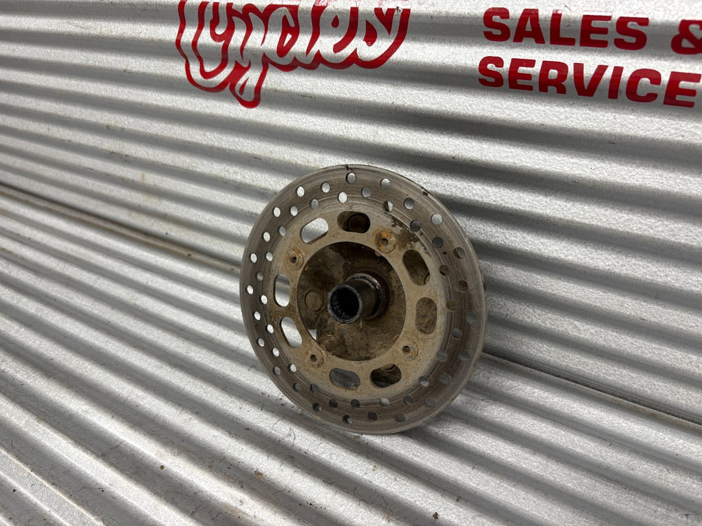 2013 Suzuki KingQuad 750 AXi Front Right Hub and Rotor OEM 54110-31G00