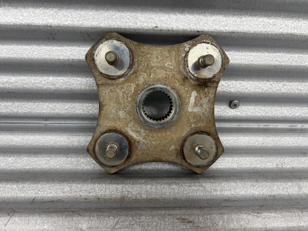 2007 Arctic Cat 400 4x4 ATV Rear Left Wheel Hub & Rotor OEM 1502-462 / 1436-164