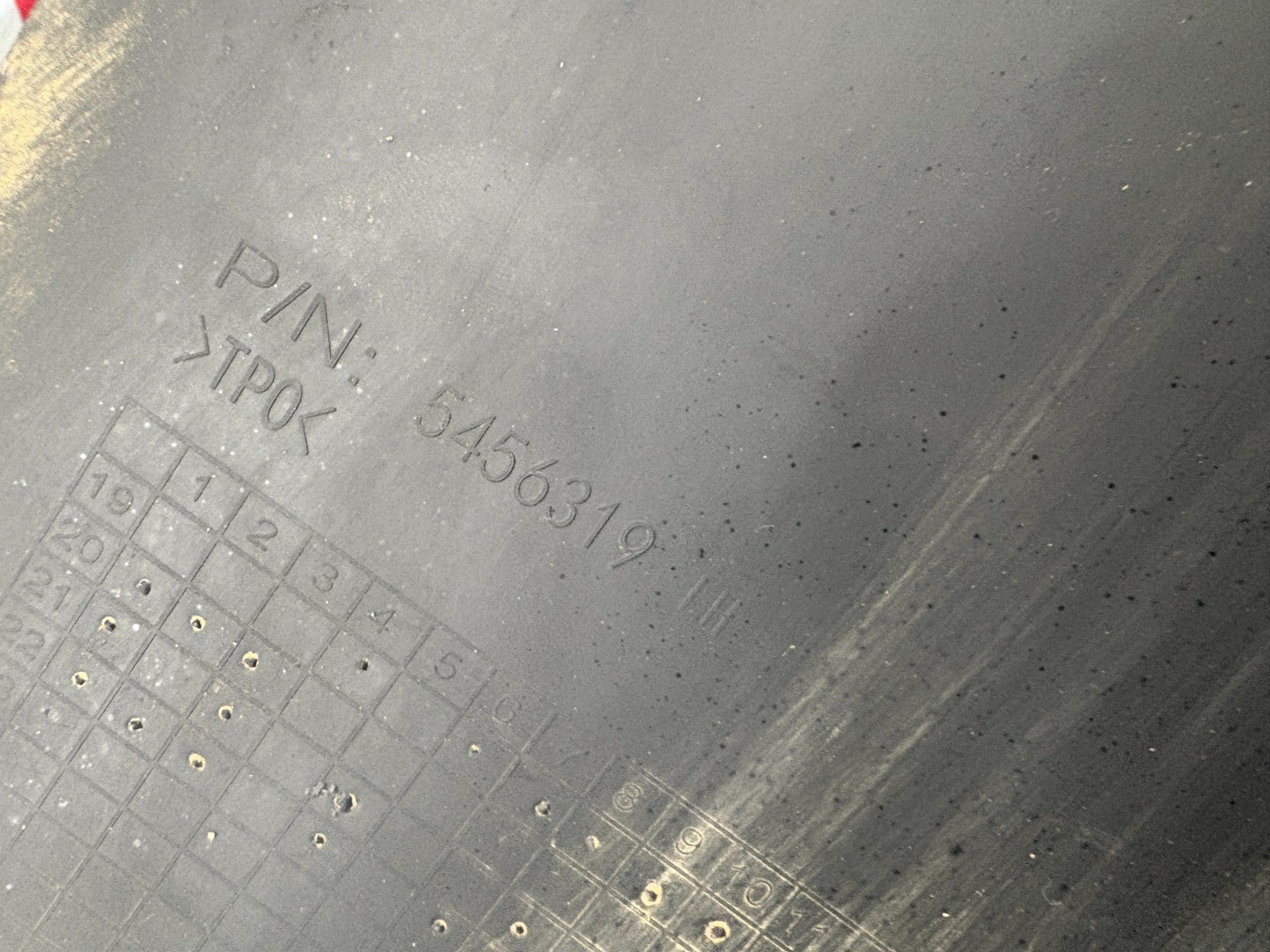 2023 Polaris RZR PRO XP Premium Left Under Seat Splash Guard 5456319-070 OEM