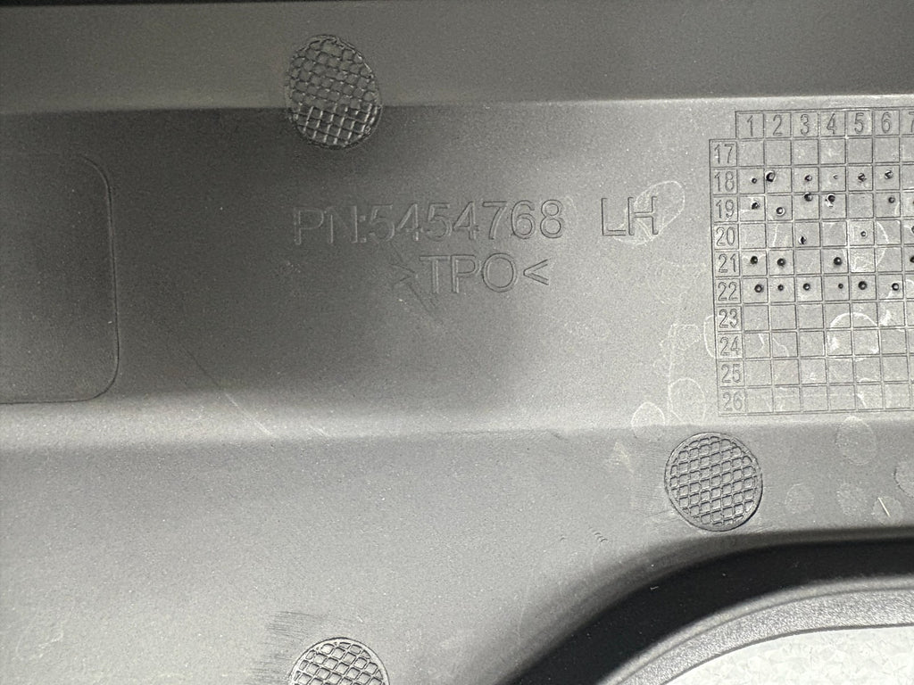 2023 Polaris Ranger 1000 Rear Left Door Accent Panel 5454768-070 / 5455483-809