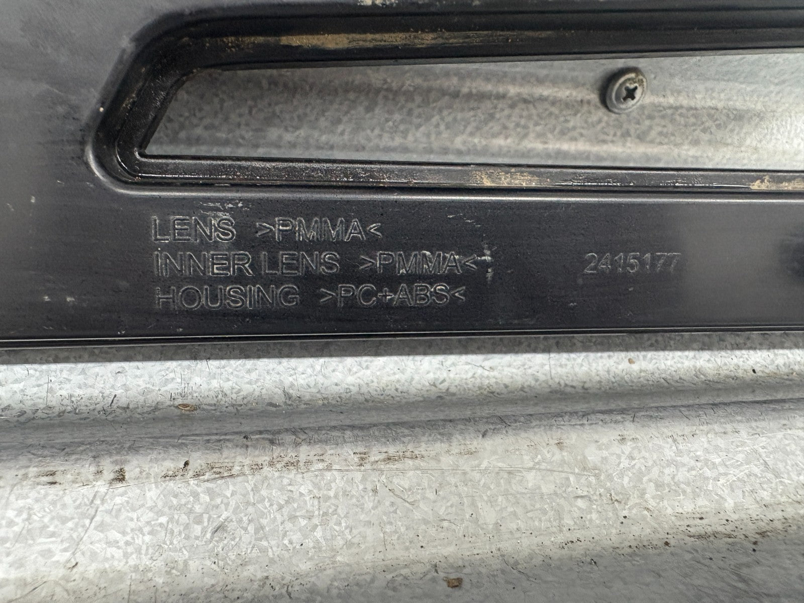 2023 Polaris RZR PRO XP Left Rear LED Taillight (smoked) OEM 2415177