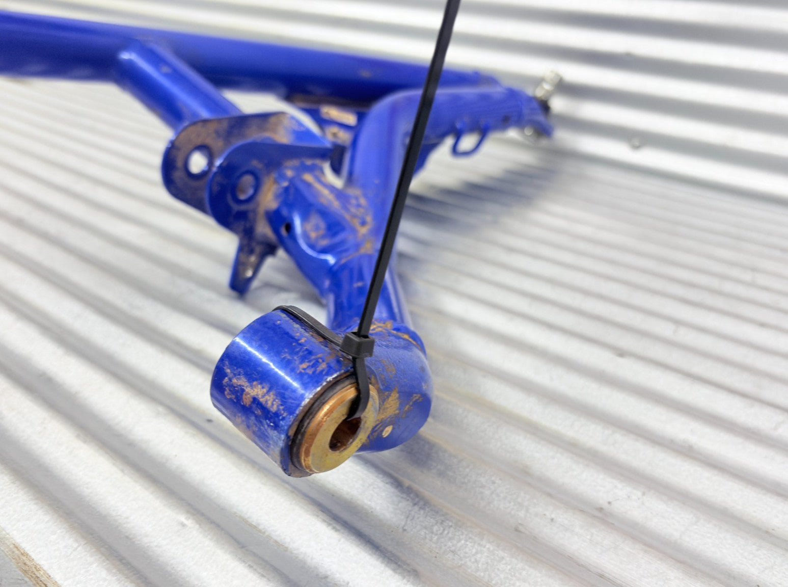 2020-2022 Polaris RZR Pro XP Left Front Upper A Arm OEM 1544322-707 Blue