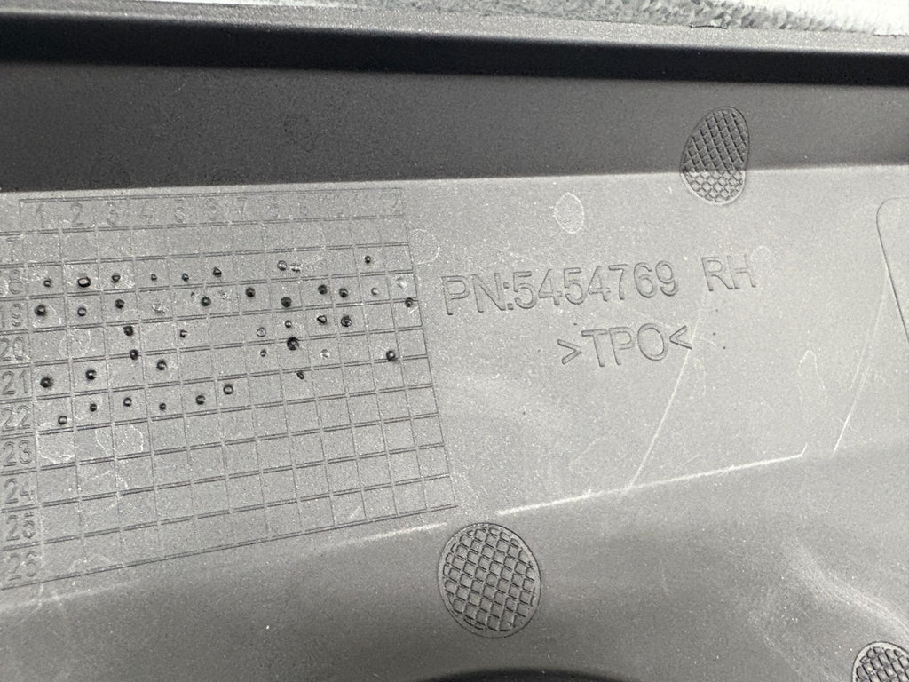 2023 Polaris Ranger 1000 Rear Right Door Accent Panel 5454769-070 / 5455484-809