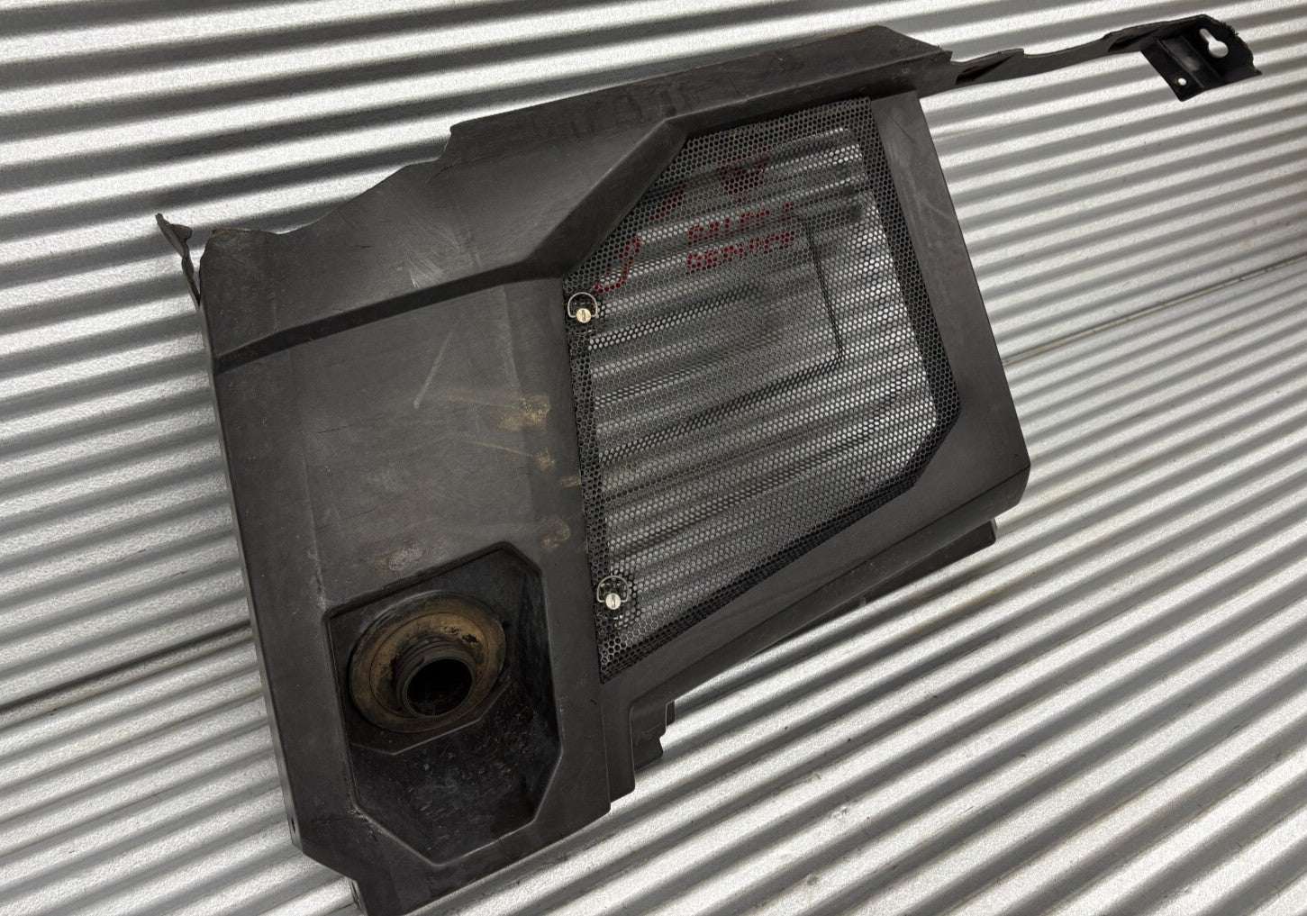 2013-2019 Polaris Brutus HDO Left Black Rear Fender w/ Rocker Panel 5439007-070