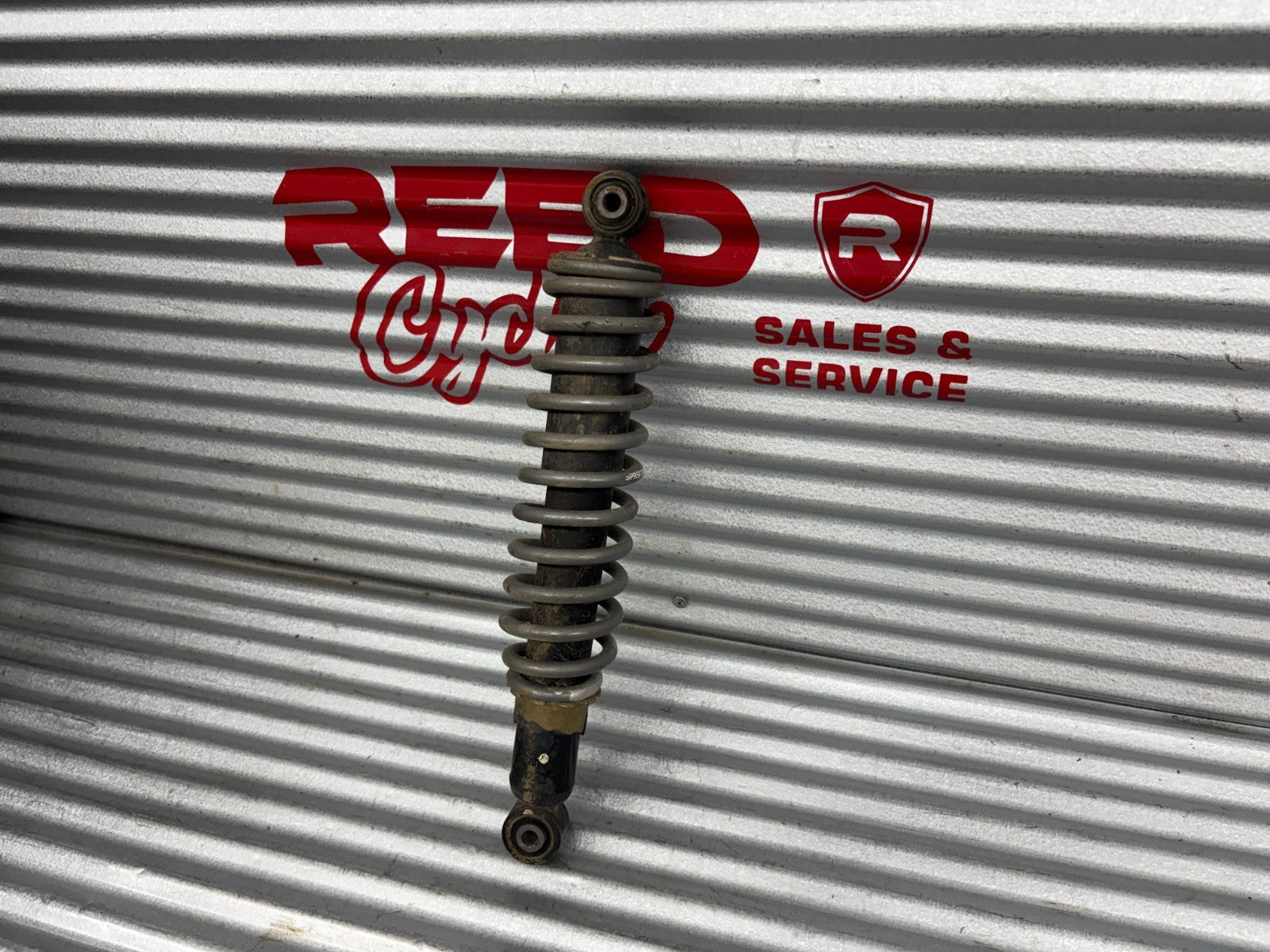 2013 Suzuki KingQuad 750 AXi Front Left Shock Absorber OEM 52100-31G20-019