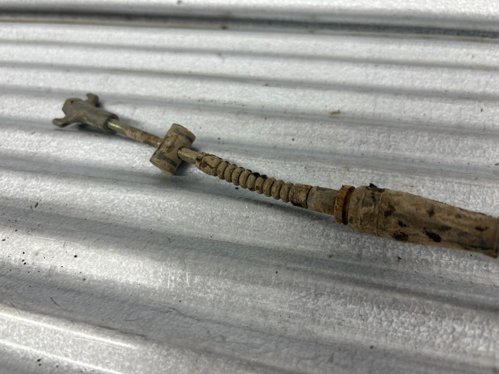 2013 Suzuki KingQuad 750 AXi Rear Back Foot Brake Cable Line OEM 58510-31G00