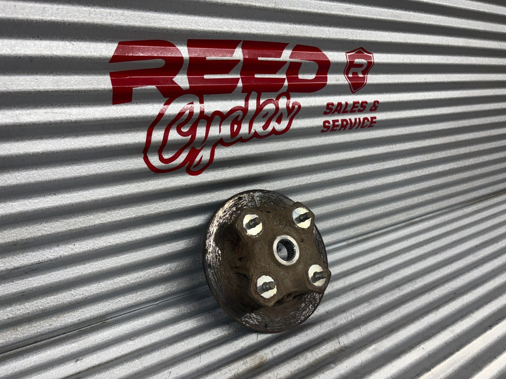 2007 Arctic Cat 400 4x4 ATV Left Front Wheel Hub & Rotor OEM 1502-462 / 1436-164