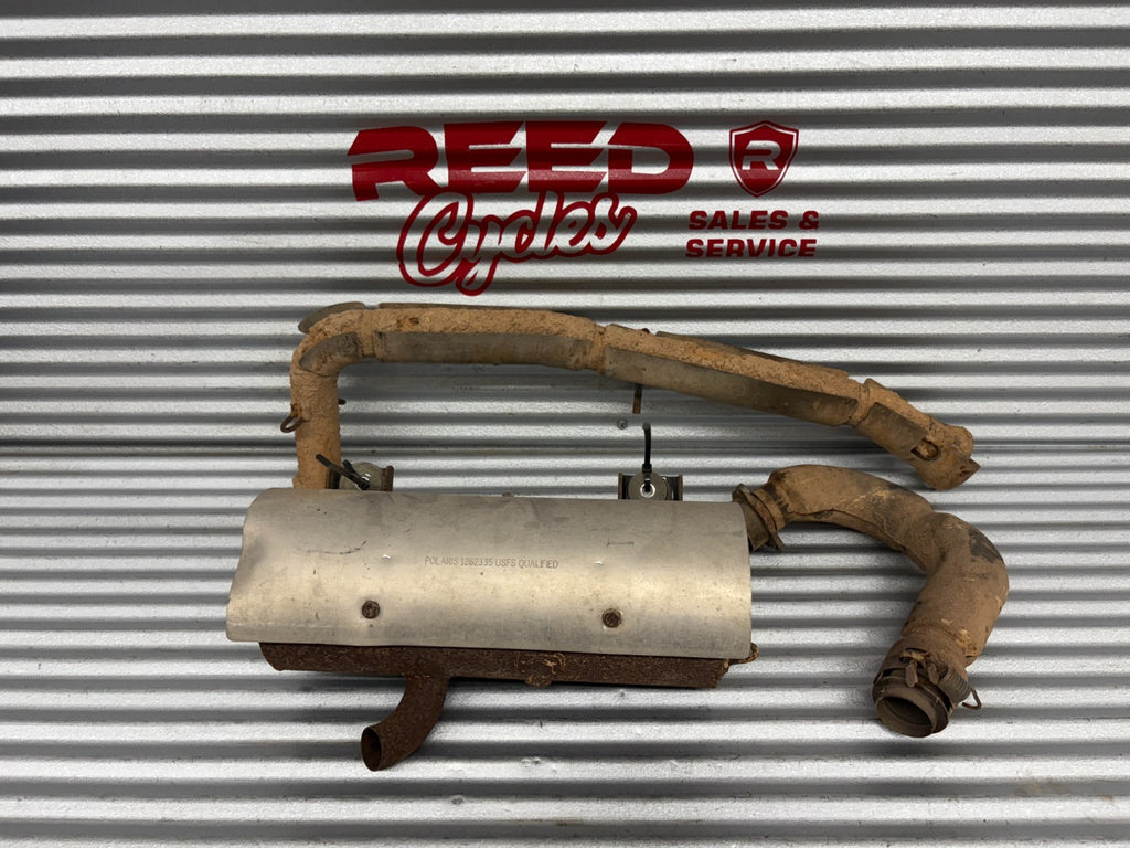 2014 Polaris Ranger 570 EFI EPS Exhaust Muffler OEM 1262335-489