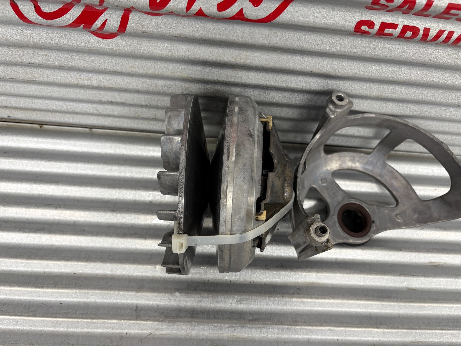 2013 Suzuki KingQuad 750 AXi Primary Drive Clutch with Bracket OEM 21110-31G00