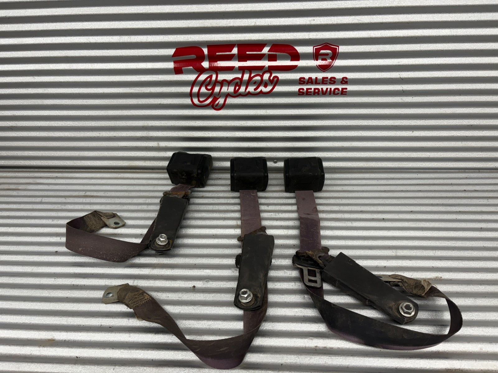 2014 Polaris Ranger 570 Crew EFI Seat Belts & Buckles Full Set OEM 2635049