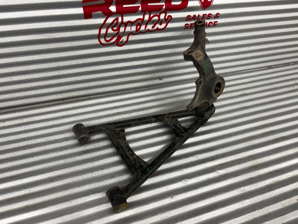 2010 Kawasaki Teryx 750 Left Front Knuckle with A-Arm OEM 39186-0096