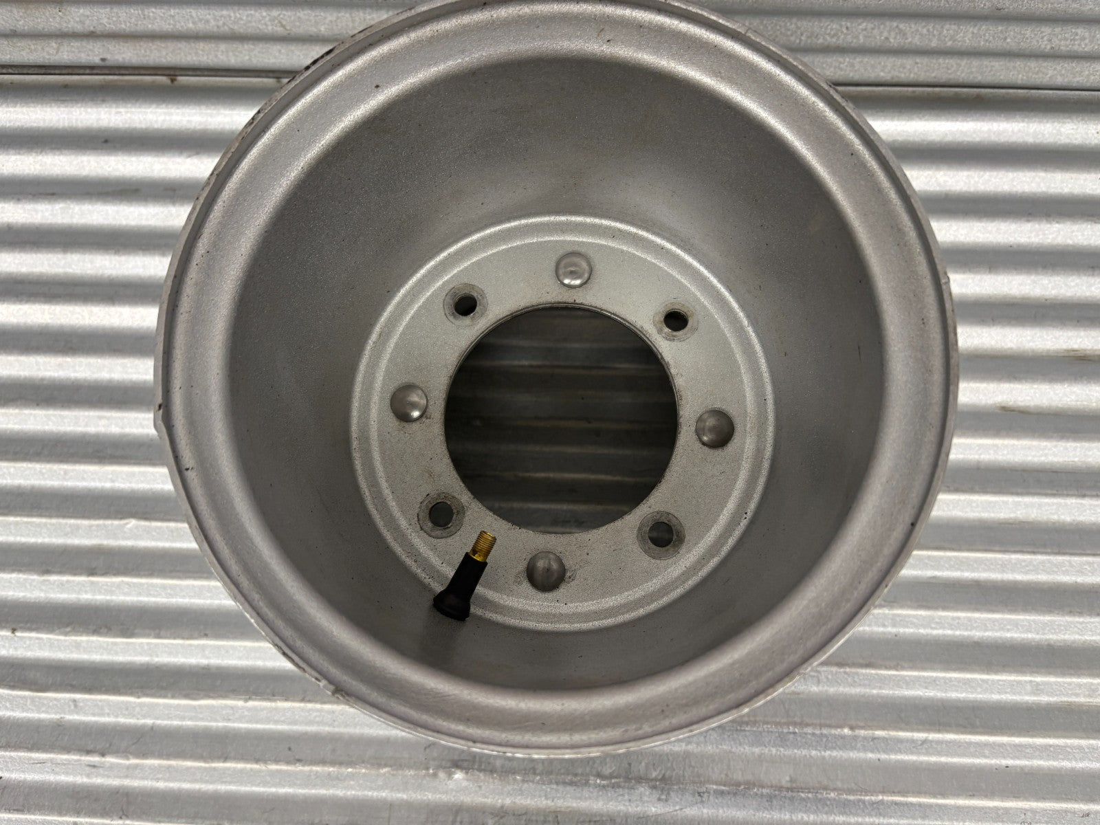 1985 Honda FourTrax TRX125 Rear Wheel OEM 42712-VM6-000 / 42713-VM6-000