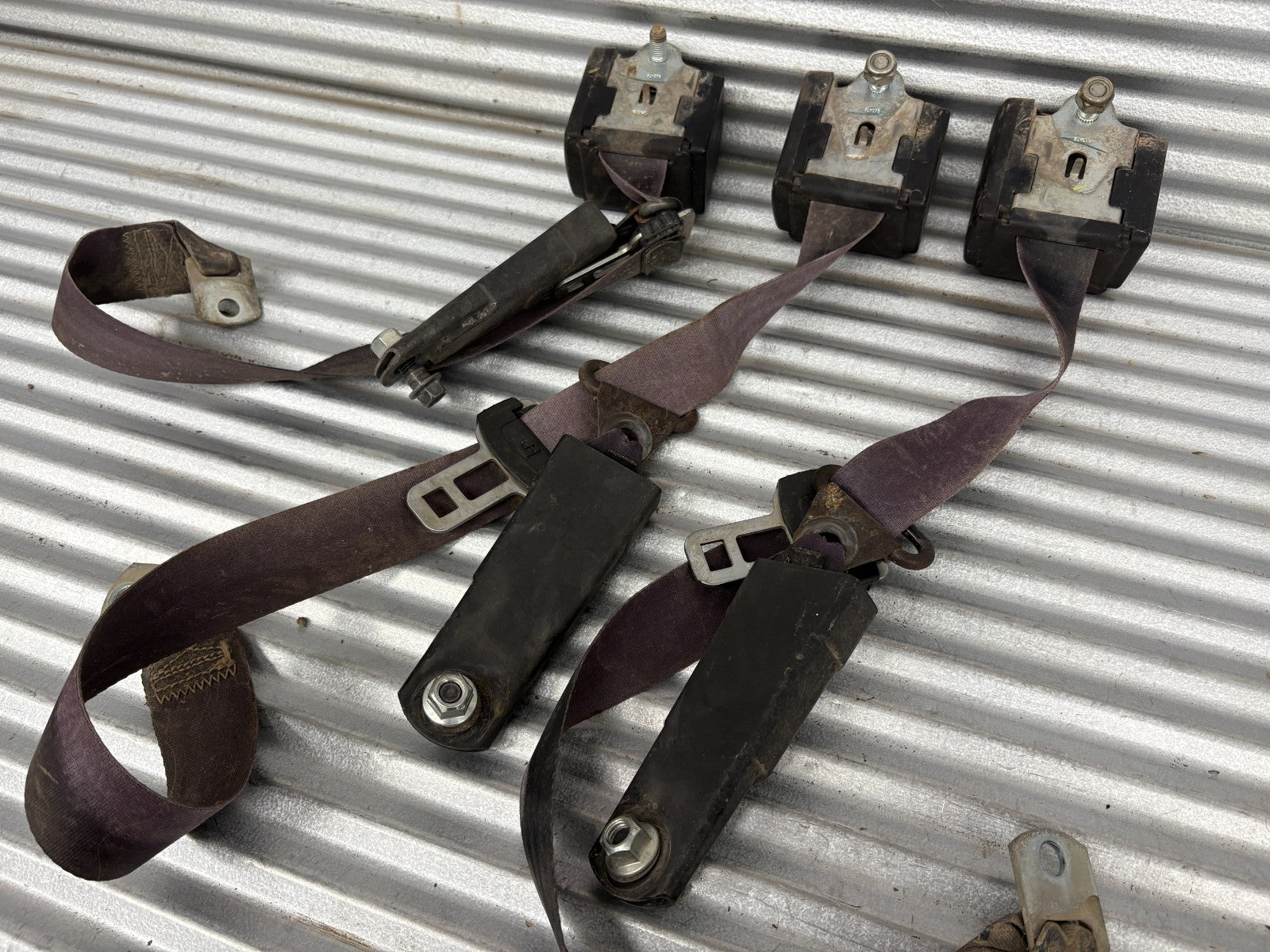 2014 Polaris Ranger 570 Crew EFI Seat Belts & Buckles Full Set OEM 2635049