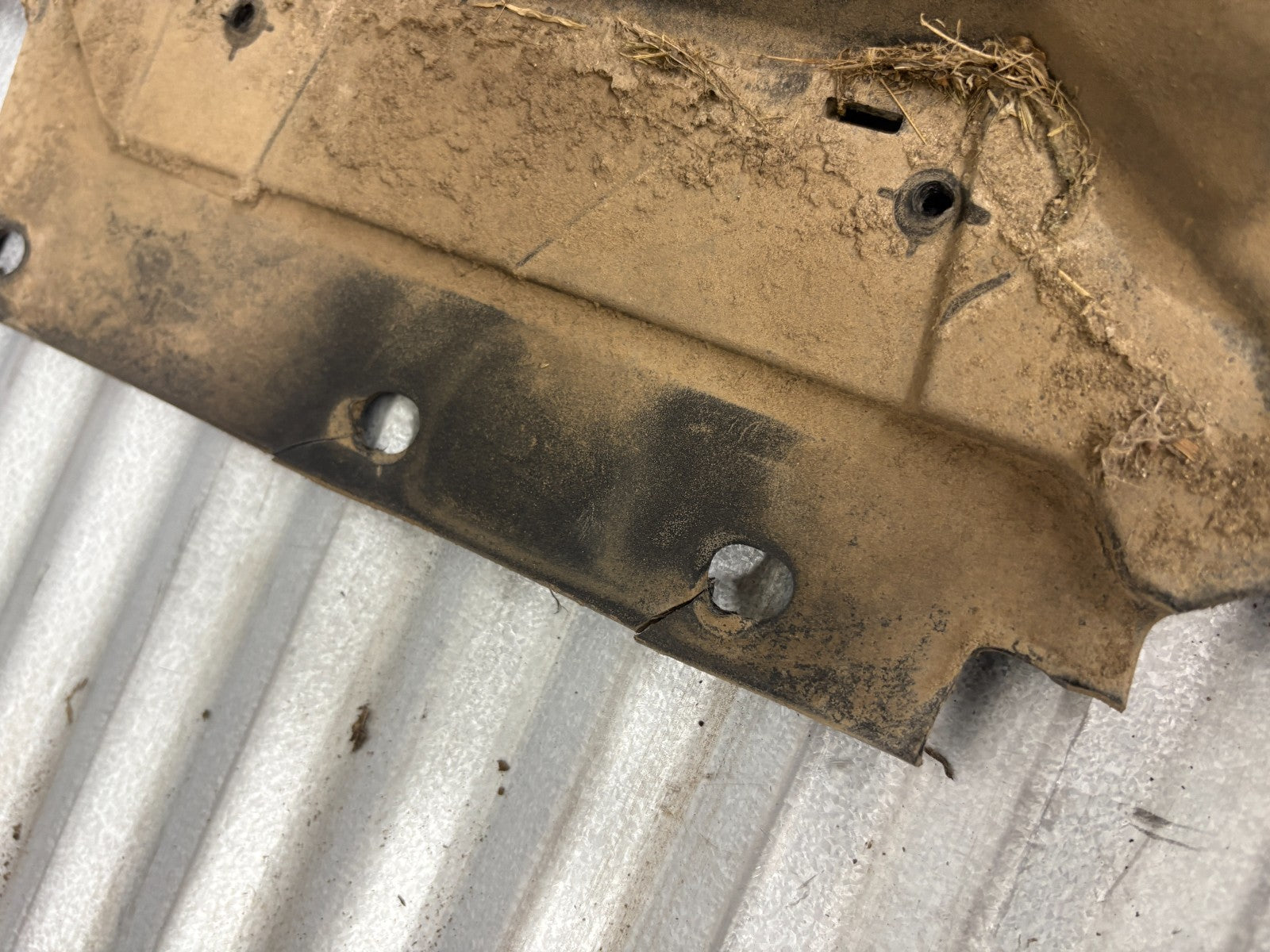 2014 Polaris Ranger 570 Crew EFI Black Rear Floor Base OEM 5438570-070