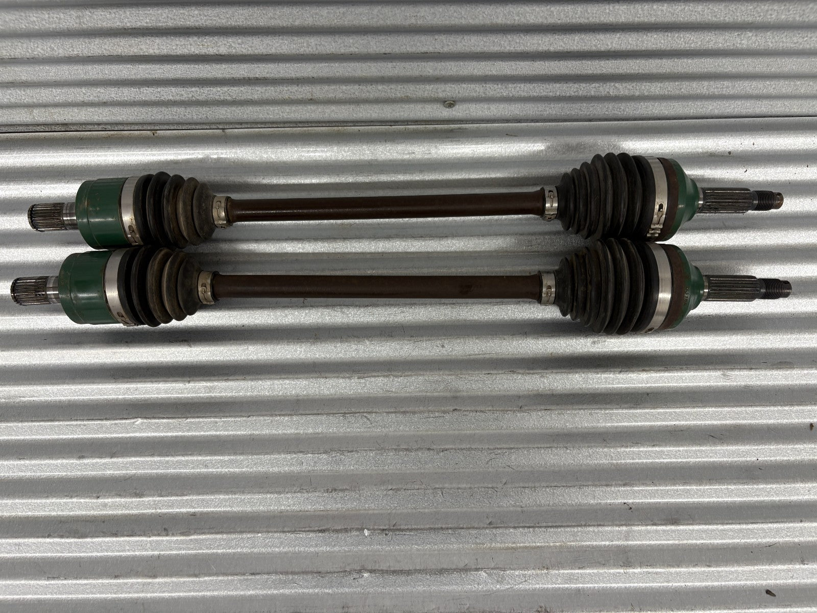 2010 Kawasaki Teryx 750 Left & Right Rear Axles OEM 59266-0018