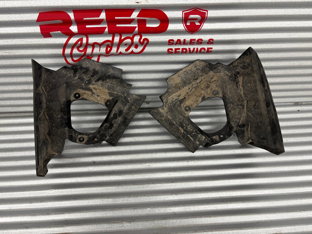 2010 Kawasaki Teryx 750 Left & Right Rear Control Arm Guards OEM EB416