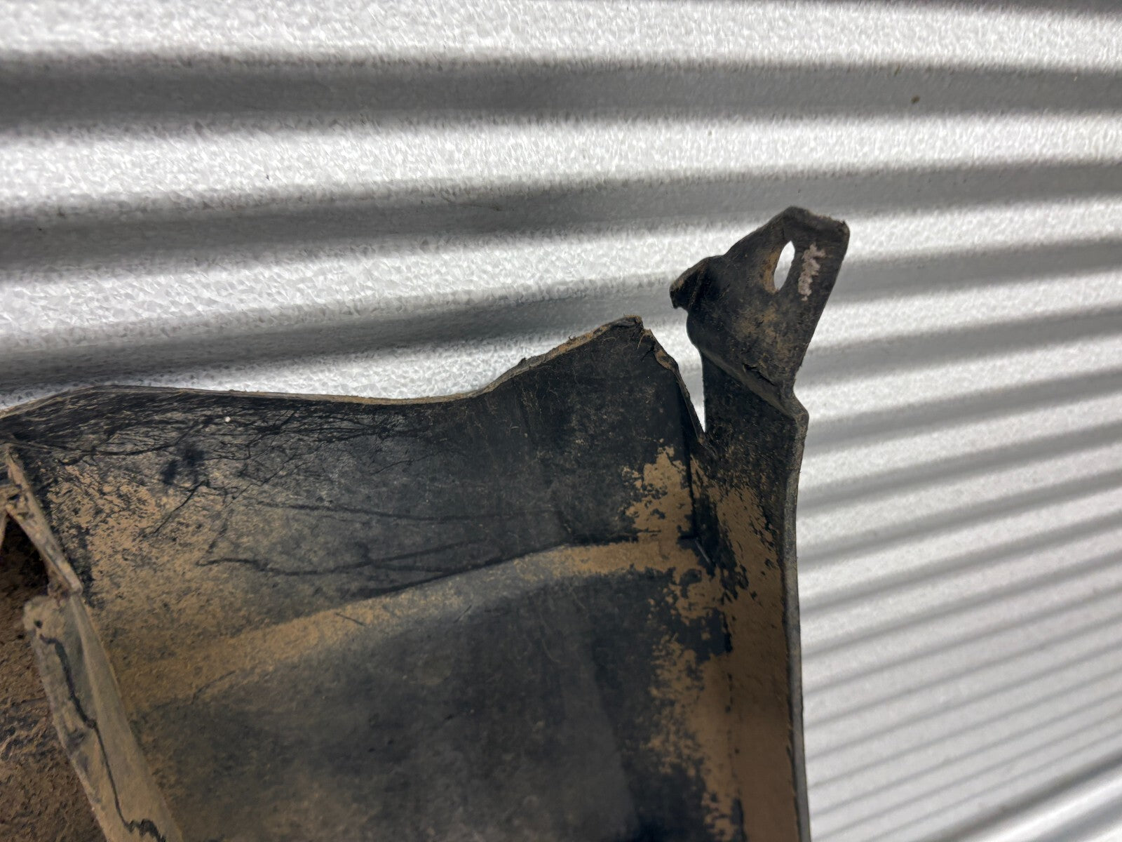 2013-2019 Polaris Brutus HDO Left Black Rear Fender w/ Rocker Panel 5439007-070