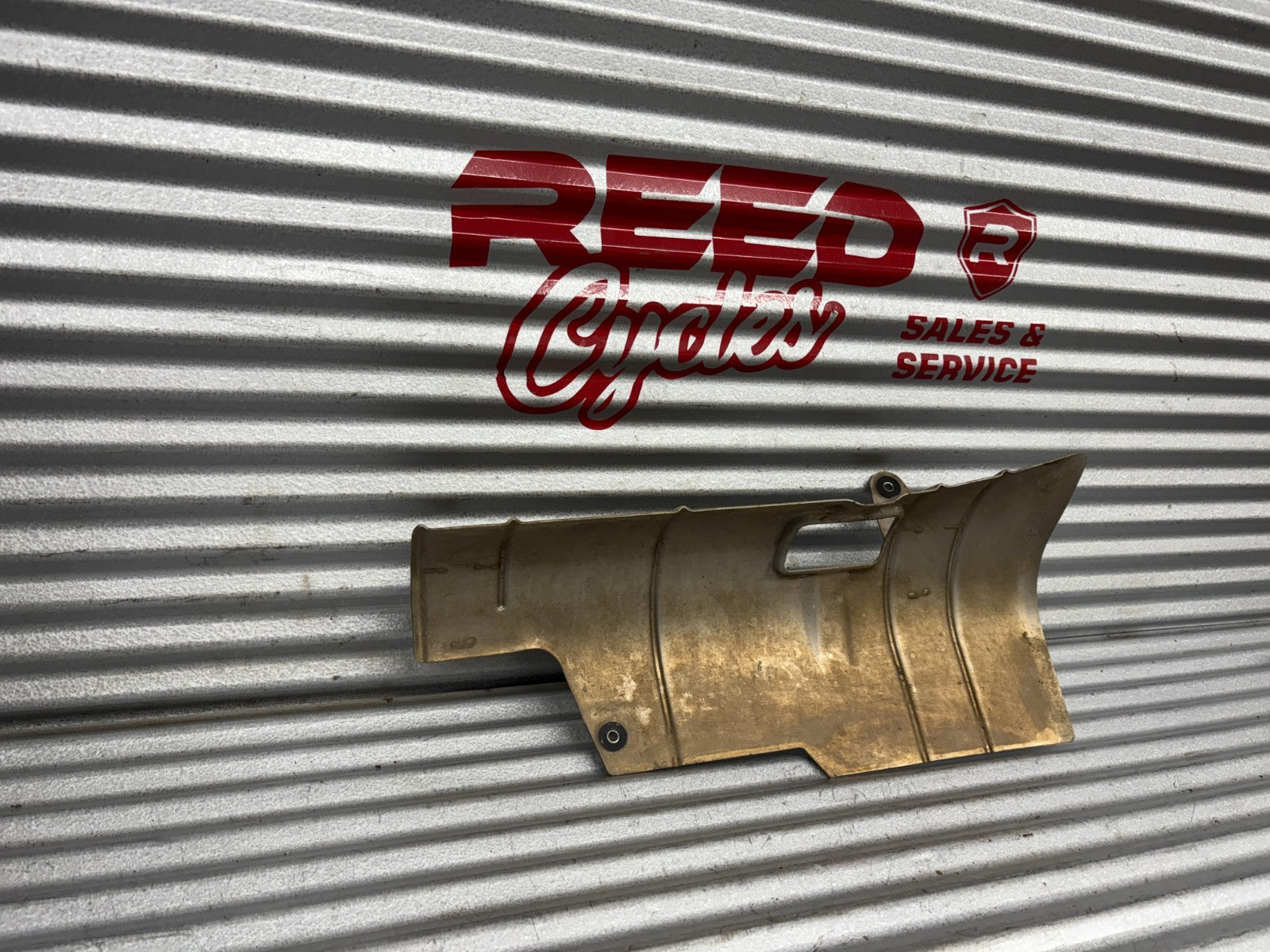 2013 Suzuki KingQuad 750 AXi Muffler Cover OEM 14880-31G60