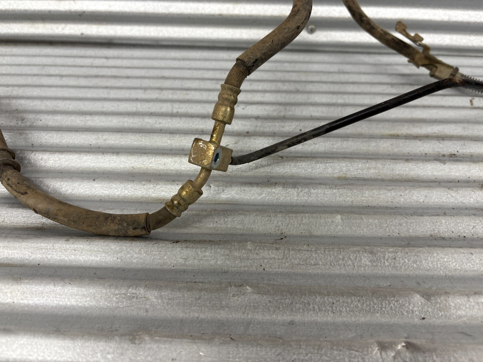 2013 Suzuki KingQuad 750 AXi Front Brake Hose Lines Set OEM 59240-31G50