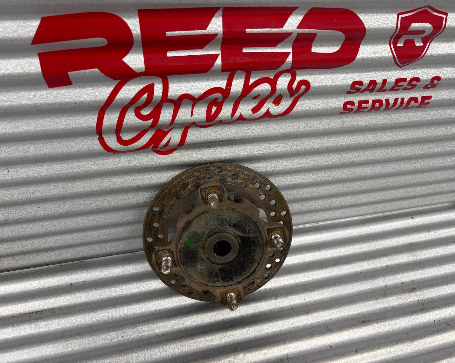 2010 Kawasaki Teryx 750 Front Left Wheel Hub with Disc Brake Rotor OEM 49030