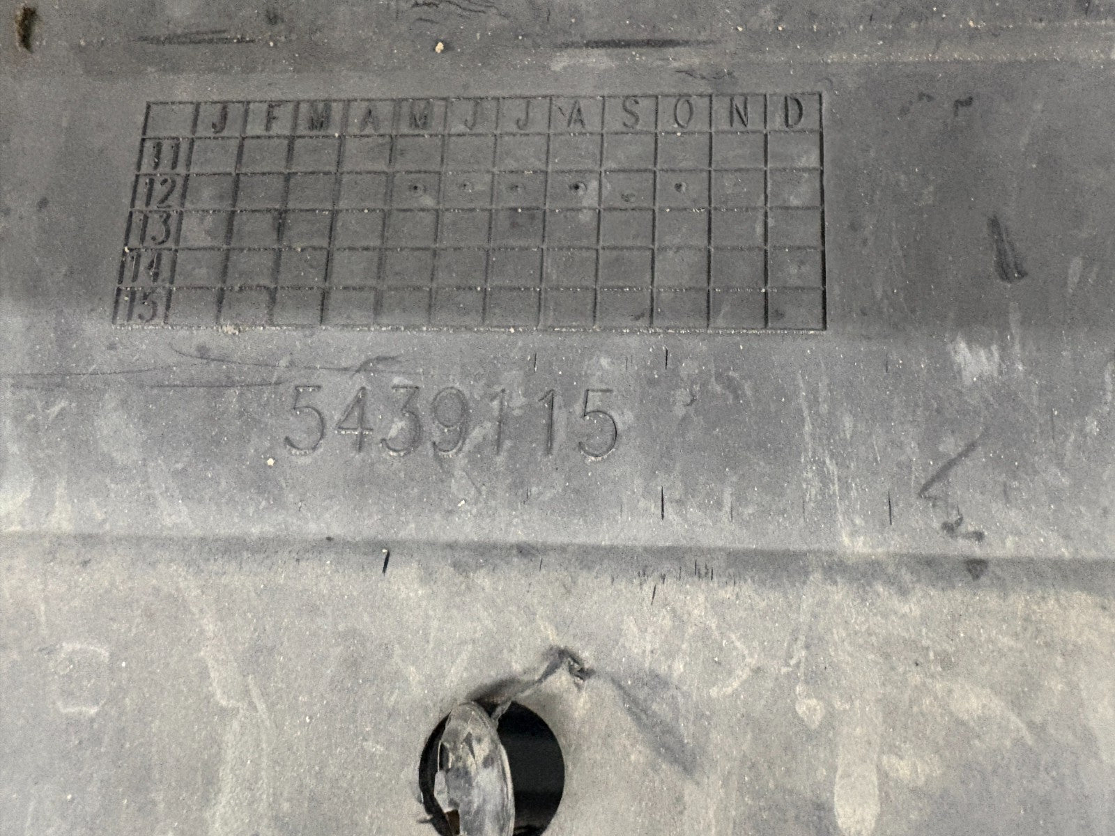 2013 Polaris Ranger XP 900 Rear Close Off Panel OEM 5439115-070