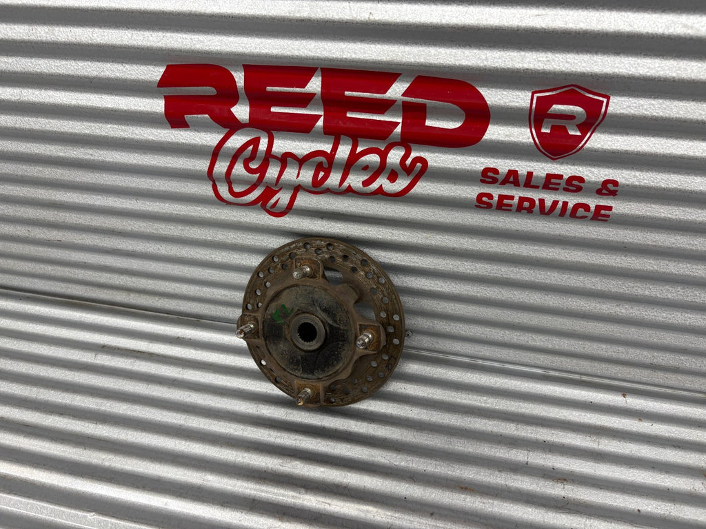 2010 Kawasaki Teryx 750 Front Left Wheel Hub with Disc Brake Rotor OEM 49030