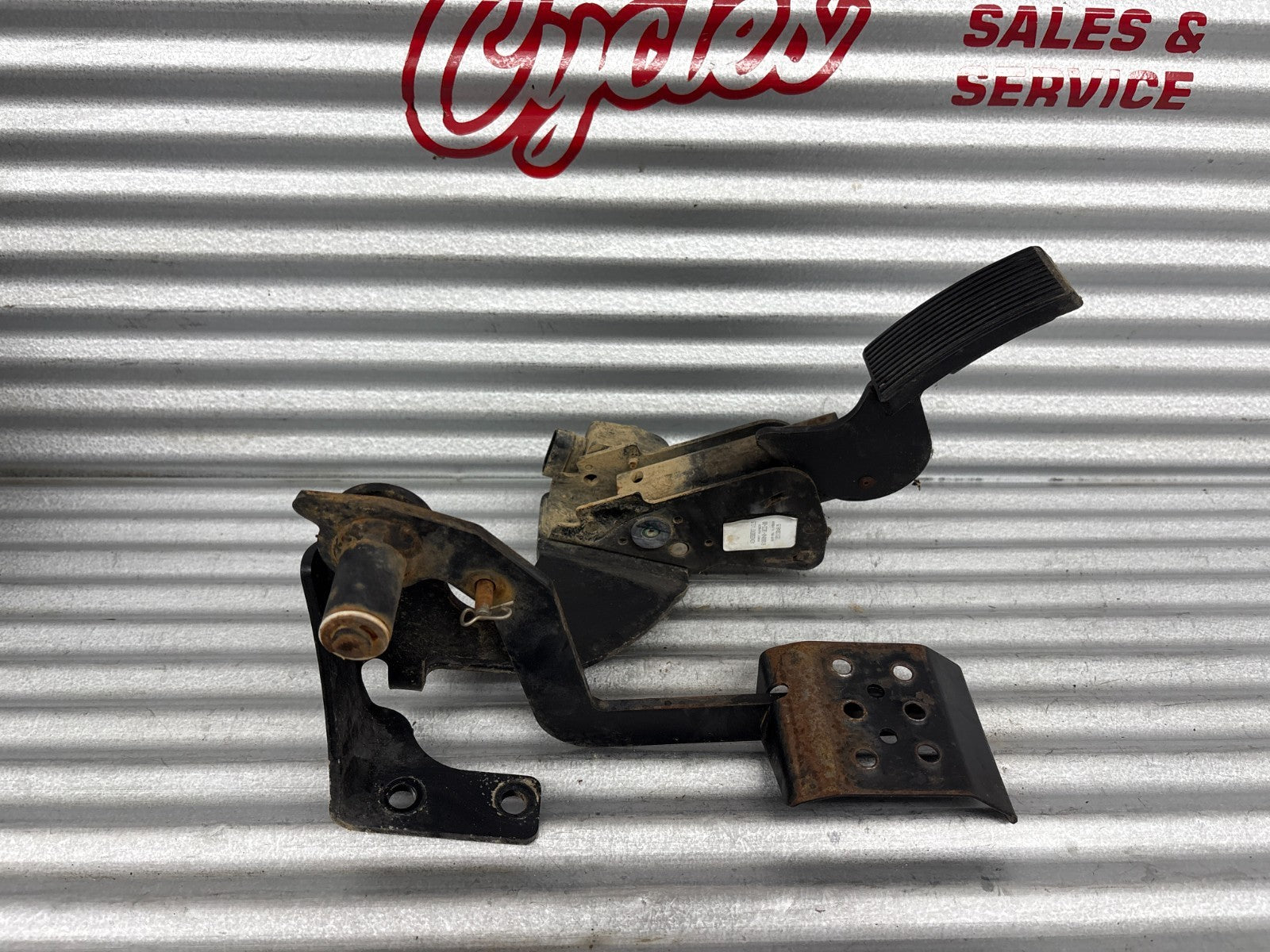 2013 Polaris Ranger XP 900 Brake and Gas Pedal OEM 1015481-458 / 4012657