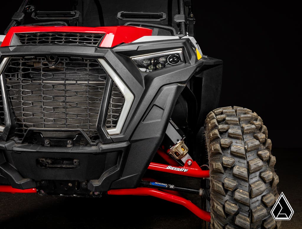 ASSAULT INDUSTRIES EXTENDED SHOCK GUARDS // FRONT