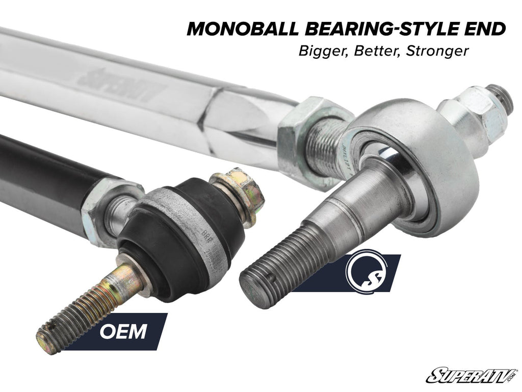 CAN-AM DEFENDER HD8 RACKBOSS 2.0 BILLET ALUMINUM HEX TIE ROD KIT