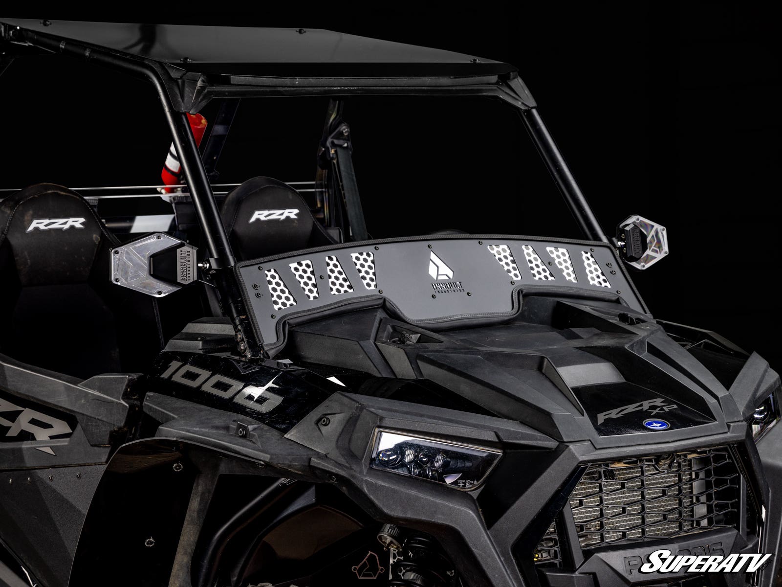ASSAULT INDUSTRIES LED LIGHTED B2C CONVEX SIDE MIRRORS