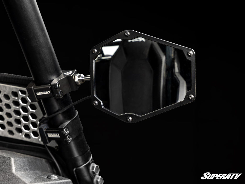 ASSAULT INDUSTRIES LED LIGHTED B2C CONVEX SIDE MIRRORS