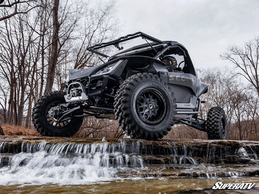 STANDARD XT WARRIOR TIRES 34X10X14 ON 14X10 HEALY LOCK SERIES BEADLOCK WHEELS 4/156 PATTERN