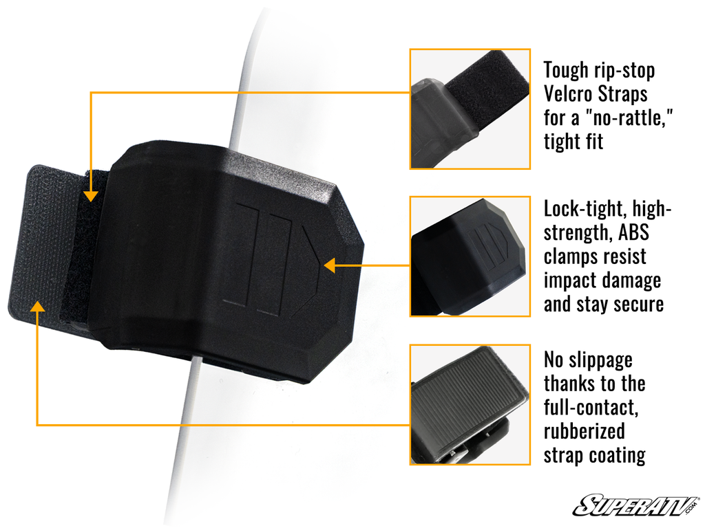 CFMOTO UFORCE 500 SCRATCH-RESISTANT HALF WINDSHIELD